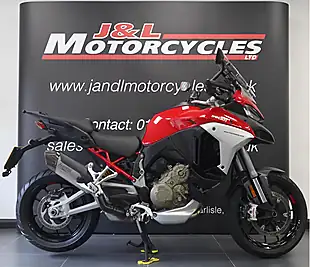 Used 2021 Ducati Multistrada V4 S Red - Interior and Exterior details 2