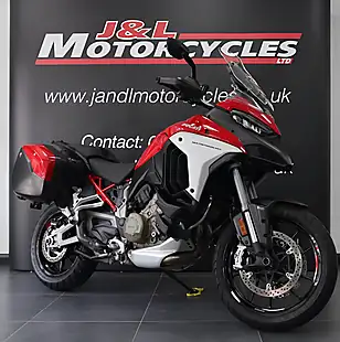 Used 2021 Ducati Multistrada V4 S Red - Interior and Exterior details 3