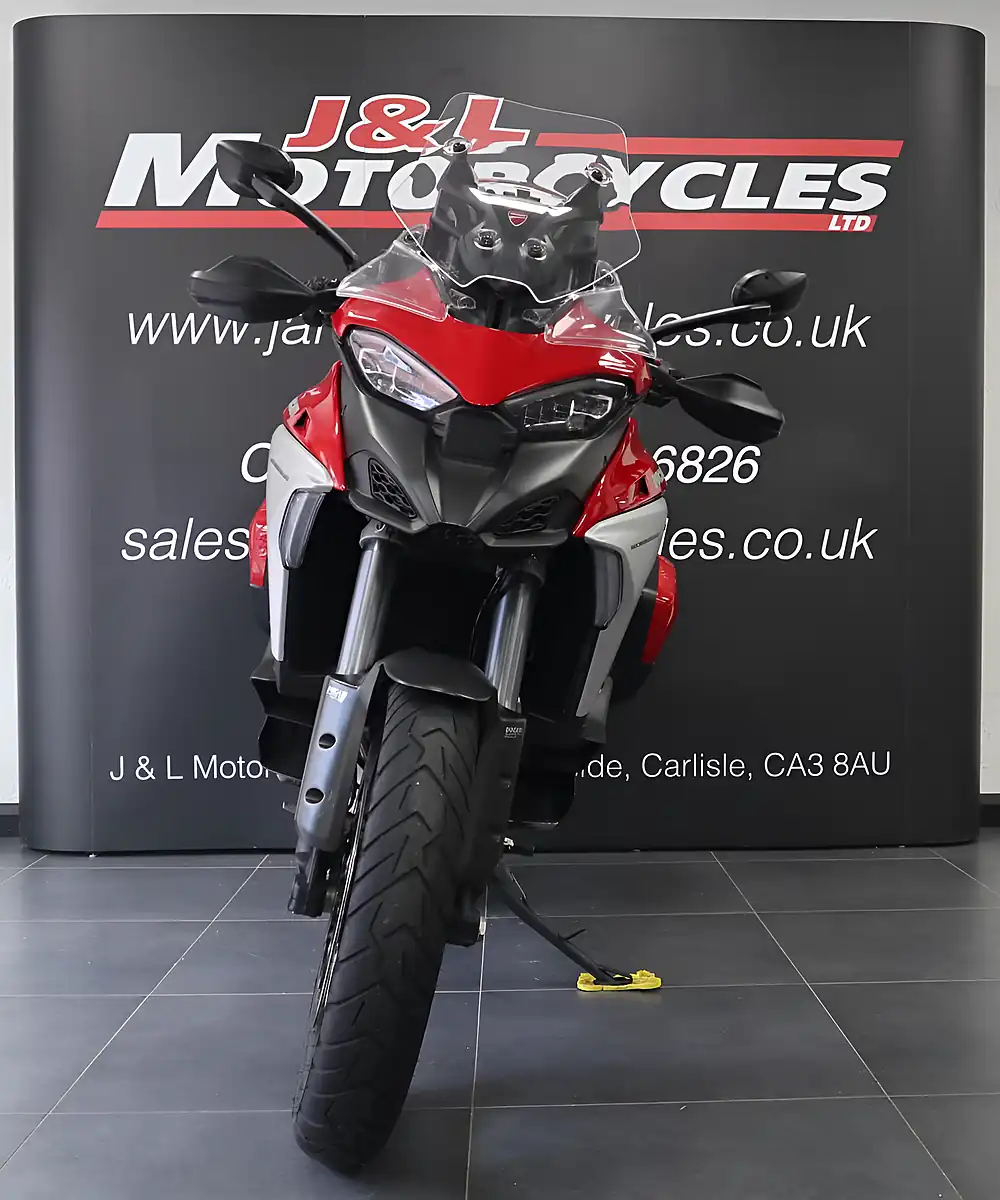 Used 2021 Ducati Multistrada V4 S Red - Interior and Exterior details 4