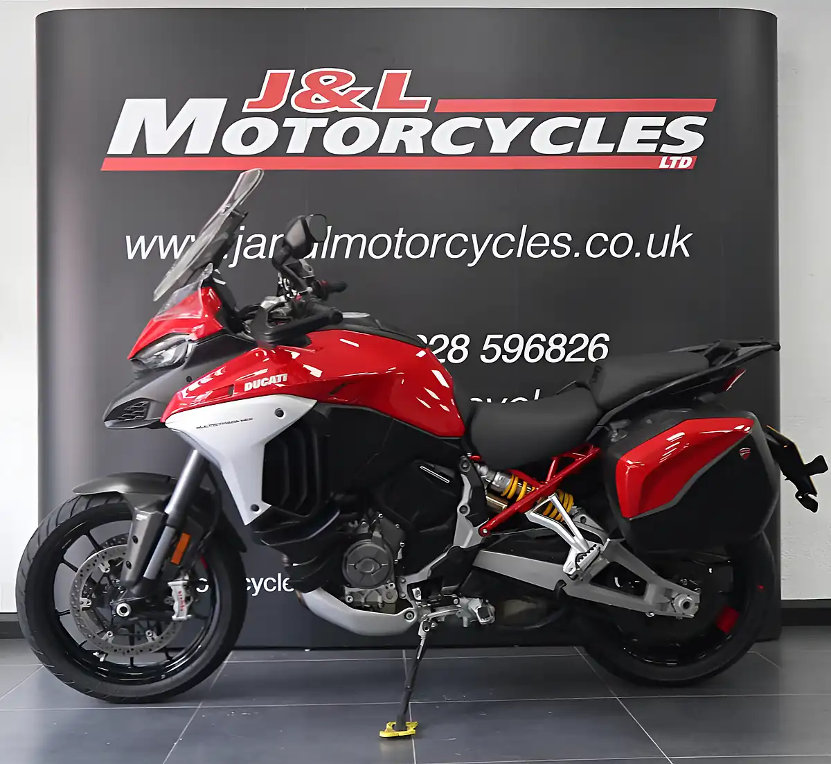 Used 2021 Ducati Multistrada V4 S Red - Interior and Exterior details 6