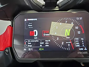 Used 2021 Ducati Multistrada V4 S Red - Interior and Exterior details 11