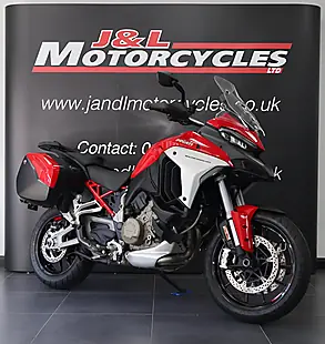 Used 2021 Ducati Multistrada V4 S Travel Red - Interior and Exterior details 3