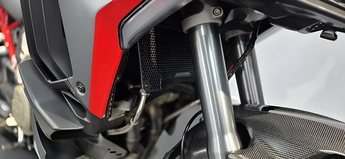 Used 2021 Ducati Multistrada V4S Full Aviator Grey - Interior and Exterior details 14