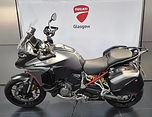 Used 2021 Ducati Multistrada V4S Full Aviator Grey - Interior and Exterior details 2