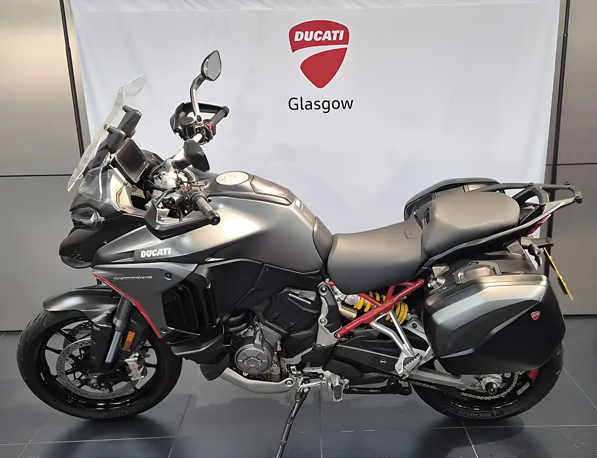 Used 2021 Ducati Multistrada V4S Full Aviator Grey - Interior and Exterior details 2