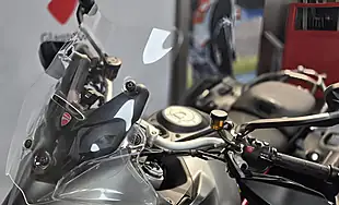 Used 2021 Ducati Multistrada V4S Full Aviator Grey - Interior and Exterior details 5