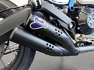 Used 2021 Ducati Scrambler Cafe Racer Blue & Silver Special Edition Blue & Silver - Interior and Exterior details 13