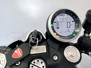 Used 2021 Ducati Scrambler Cafe Racer Blue & Silver Special Edition Blue & Silver - Interior and Exterior details 4