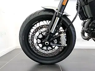 Used 2021 Ducati Scrambler Cafe Racer Blue & Silver Special Edition Blue & Silver - Interior and Exterior details 8