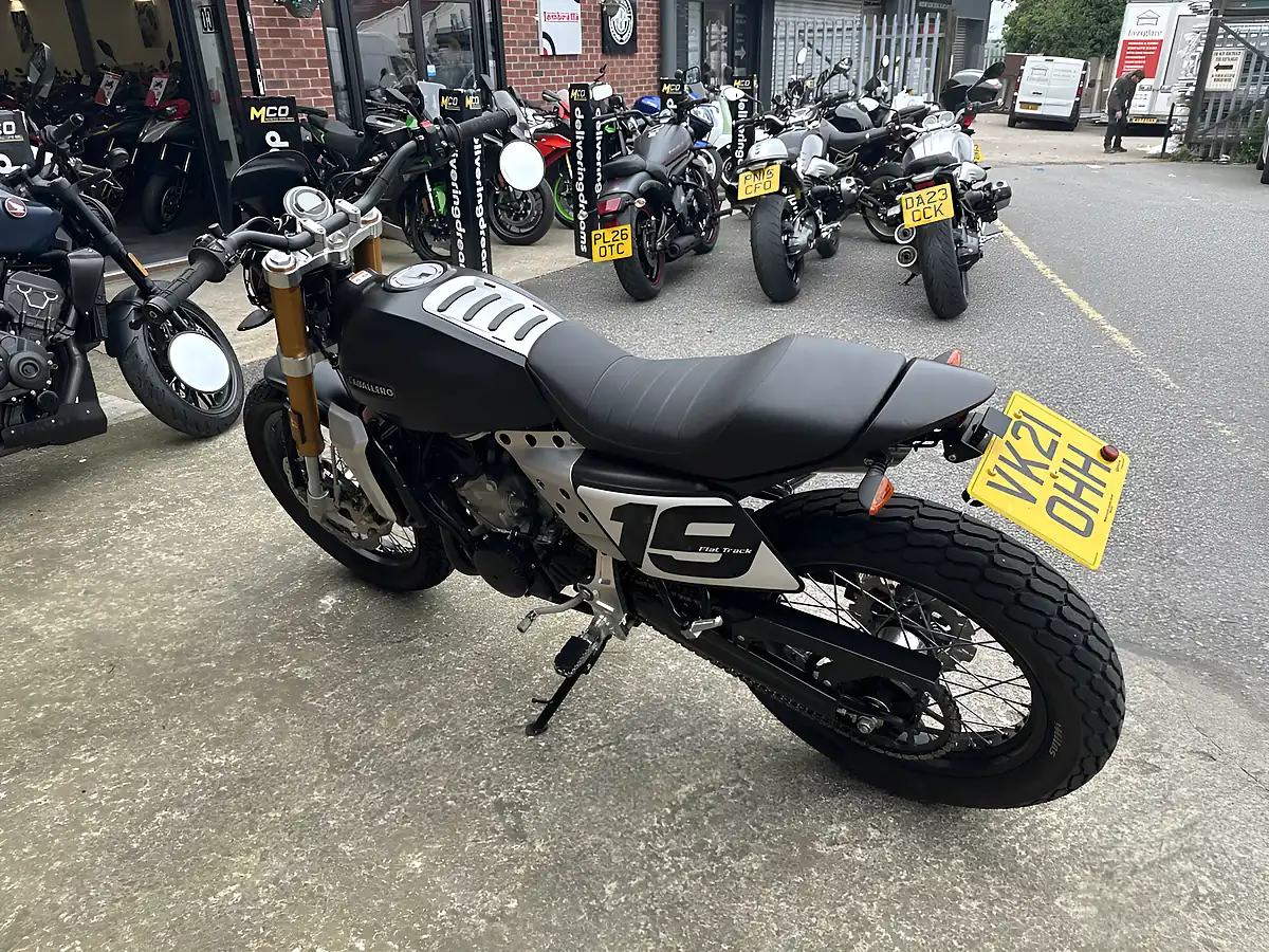Used 2021 Fantic Motor Caballero Flat Track Black - Interior and Exterior details 19