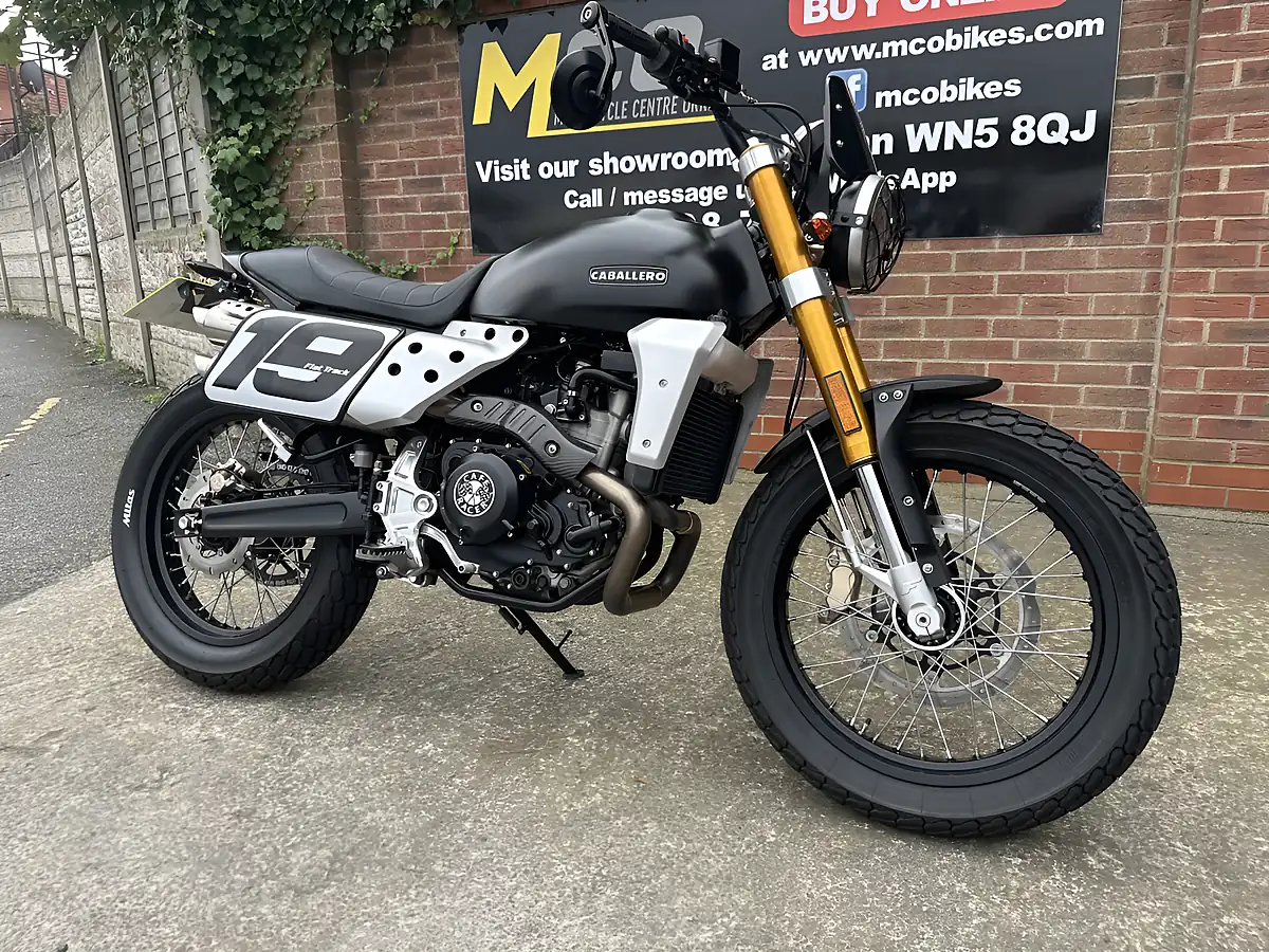 Used 2021 Fantic Motor Caballero Flat Track Black - Interior and Exterior details 2