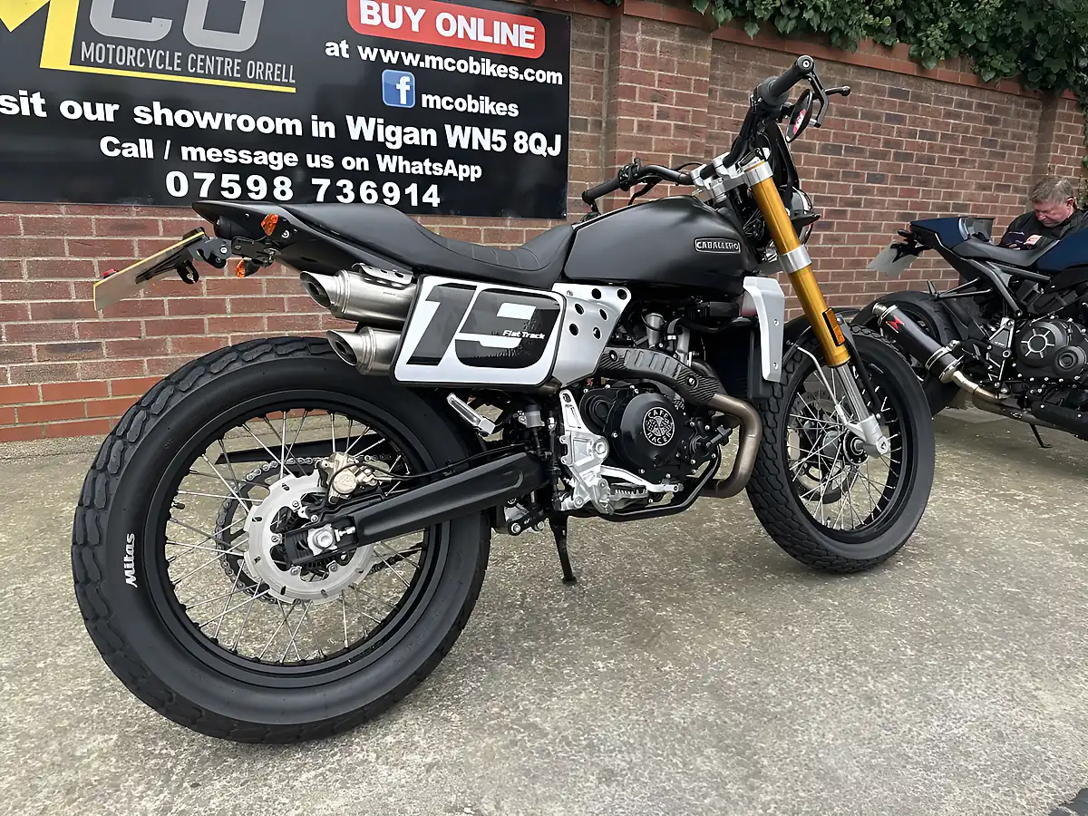 Used 2021 Fantic Motor Caballero Flat Track Black - Interior and Exterior details 3
