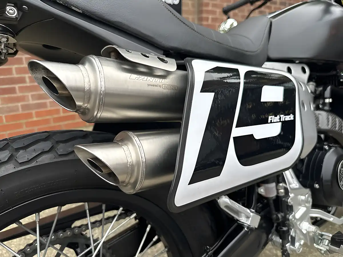 Used 2021 Fantic Motor Caballero Flat Track Black - Interior and Exterior details 6