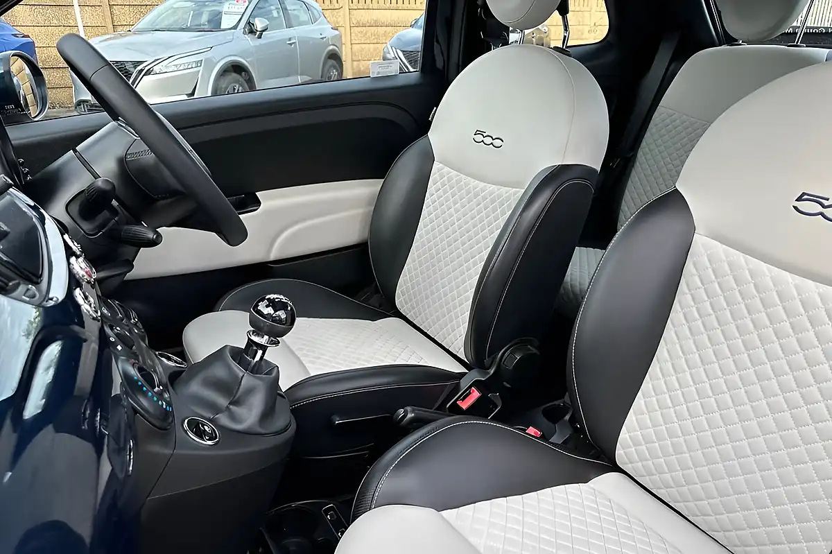 Used 2021 Fiat 500 Dolcevita Blue - Interior and Exterior details 11