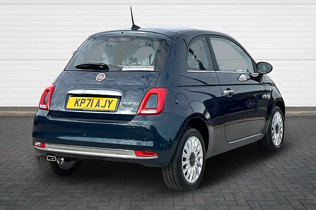 Used 2021 Fiat 500 Dolcevita Blue - Interior and Exterior details 3