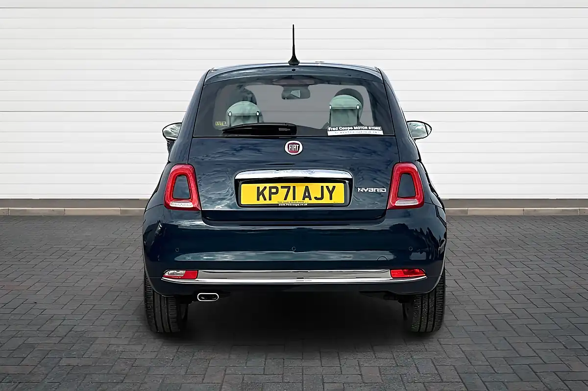Used 2021 Fiat 500 Dolcevita Blue - Interior and Exterior details 4