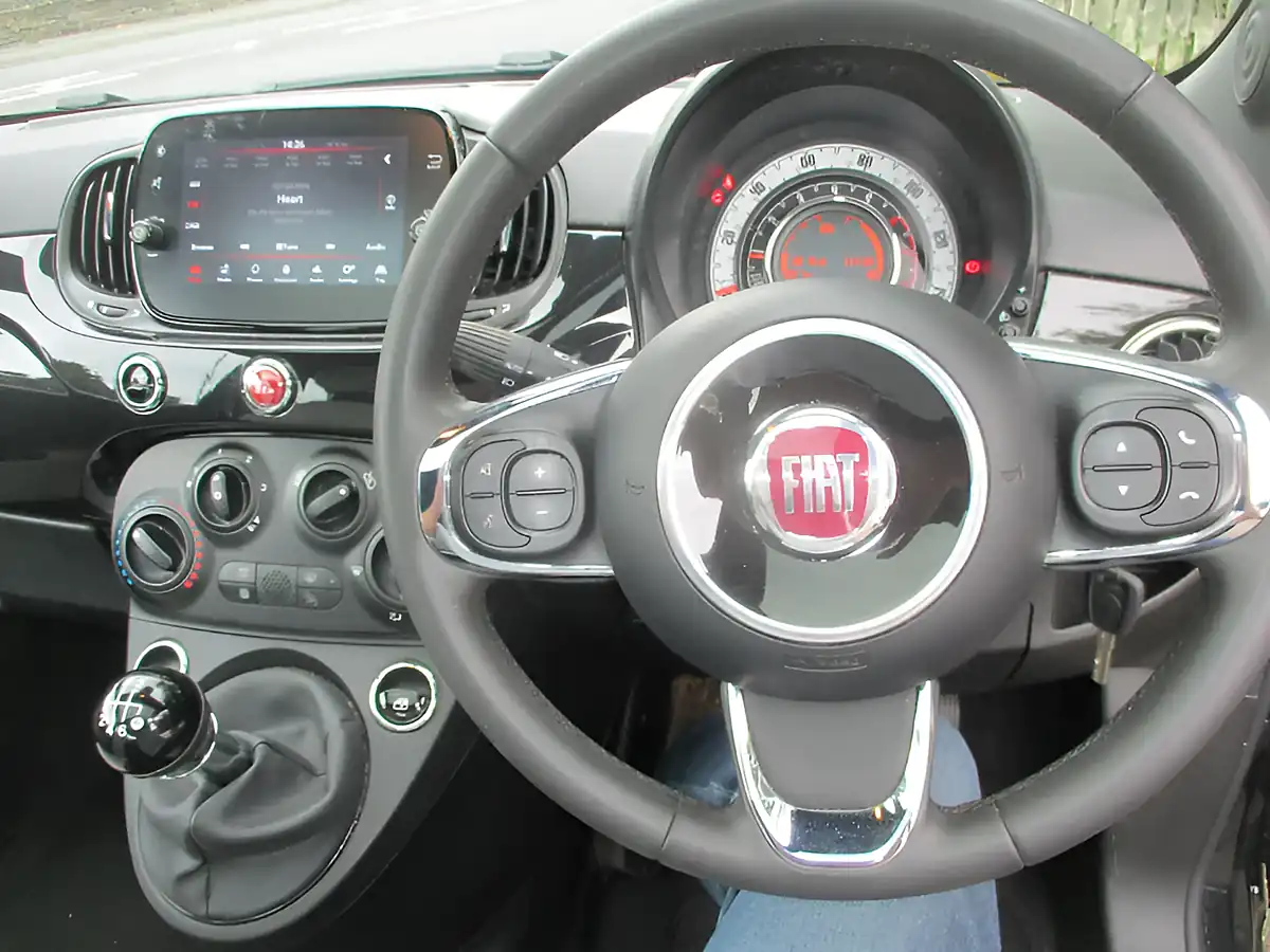 Used 2021 Fiat 500 Dolcevita Crossover Black - Interior and Exterior details 18