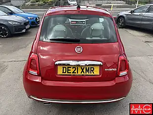 Used 2021 Fiat 500 Dolcevita Pasodoble Red - Interior and Exterior details 16