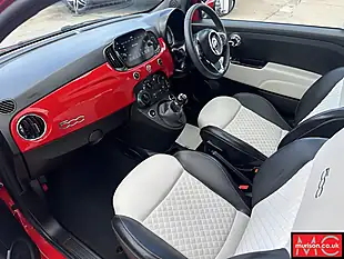 Used 2021 Fiat 500 Dolcevita Pasodoble Red - Interior and Exterior details 18