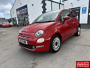 Used 2021 Fiat 500 Dolcevita Pasodoble Red - Interior and Exterior details 3
