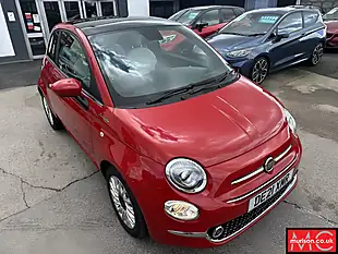 Used 2021 Fiat 500 Dolcevita Pasodoble Red - Interior and Exterior details 8