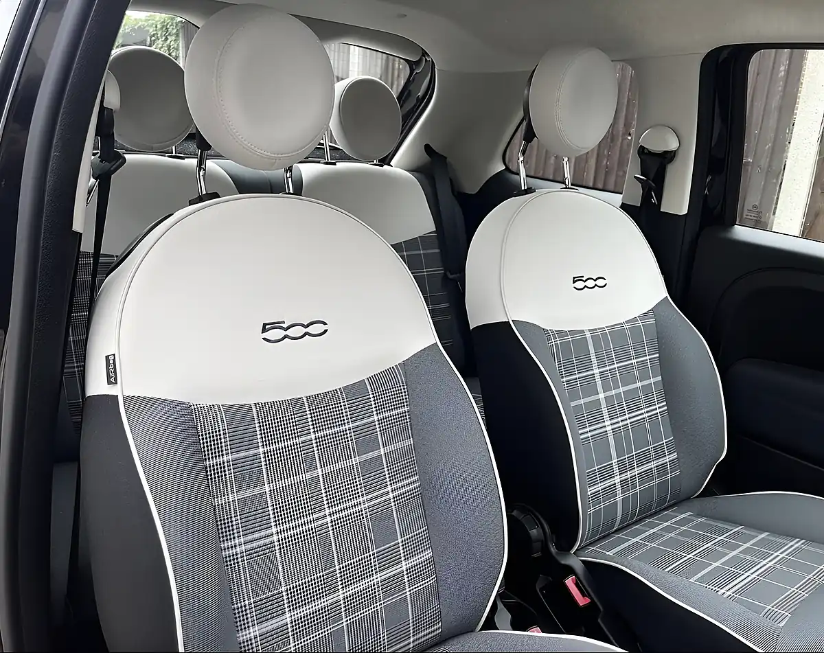 Used 2021 Fiat 500 Lounge Black - Interior and Exterior details 6
