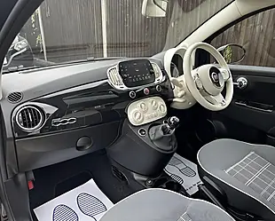 Used 2021 Fiat 500 Lounge Black - Interior and Exterior details 8
