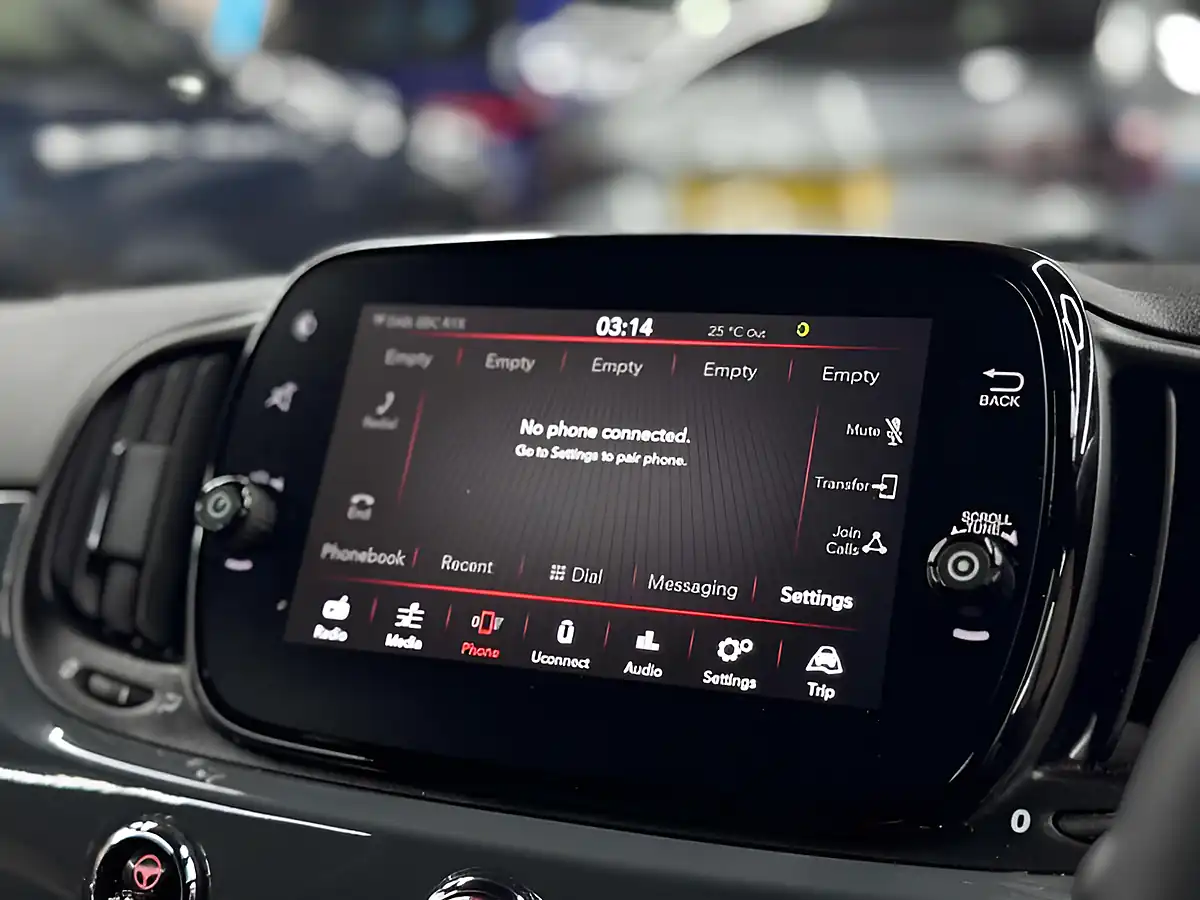 Used 2021 Fiat 500 Lounge Grey - Interior and Exterior details 12