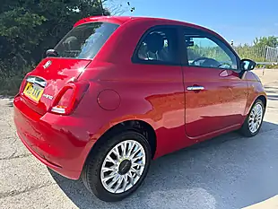Used 2021 Fiat 500 Lounge Red - Interior and Exterior details 10