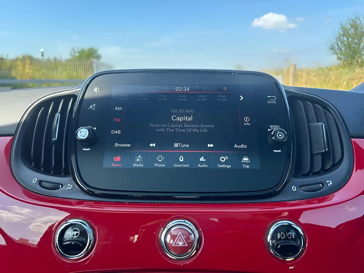 Used 2021 Fiat 500 Lounge Red - Interior and Exterior details 15