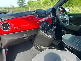 Used 2021 Fiat 500 Lounge Red - Interior and Exterior details 17