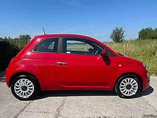 Used 2021 Fiat 500 Lounge Red - Interior and Exterior details 2
