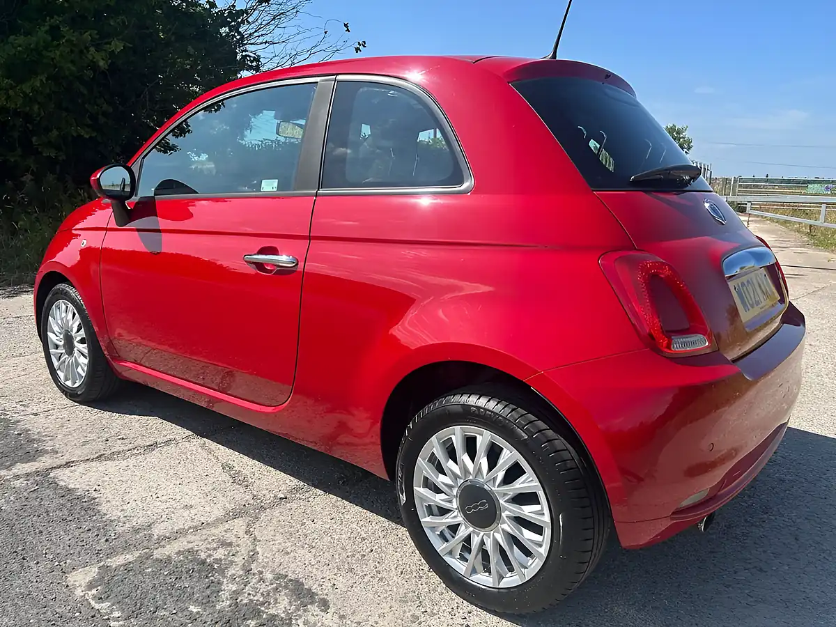Used 2021 Fiat 500 Lounge Red - Interior and Exterior details 6