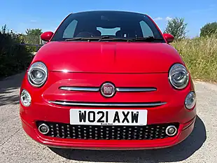 Used 2021 Fiat 500 Lounge Red - Interior and Exterior details 7