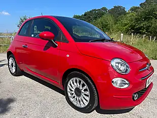 Used 2021 Fiat 500 Lounge Red - Interior and Exterior details 9