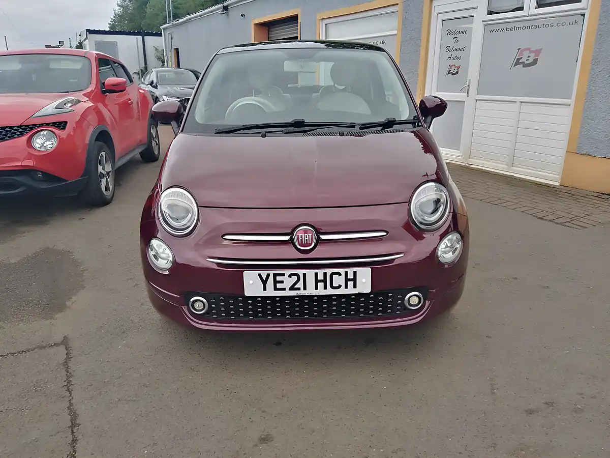 Used 2021 Fiat 500 Lounge Red - Interior and Exterior details 10
