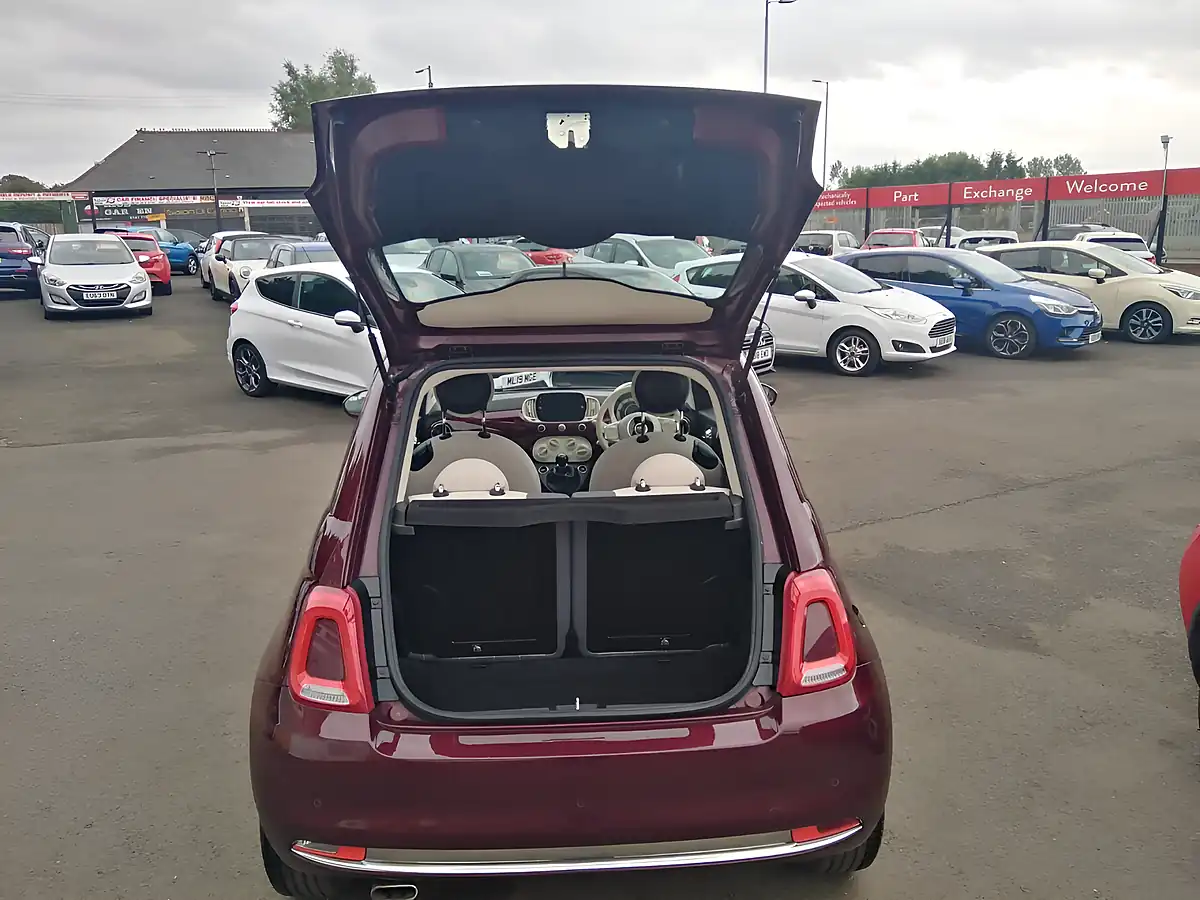 Used 2021 Fiat 500 Lounge Red - Interior and Exterior details 11