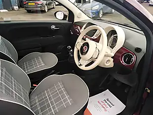Used 2021 Fiat 500 Lounge Red - Interior and Exterior details 12
