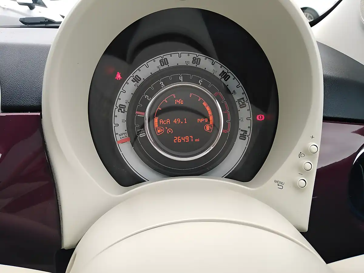 Used 2021 Fiat 500 Lounge Red - Interior and Exterior details 18