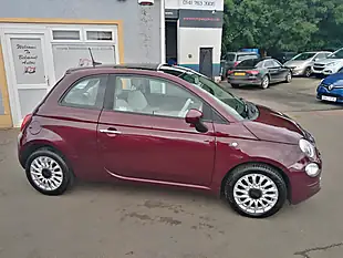 Used 2021 Fiat 500 Lounge Red - Interior and Exterior details 3