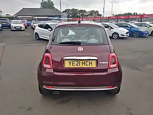Used 2021 Fiat 500 Lounge Red - Interior and Exterior details 6