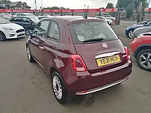 Used 2021 Fiat 500 Lounge Red - Interior and Exterior details 7