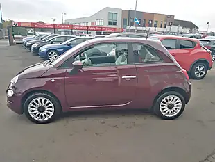 Used 2021 Fiat 500 Lounge Red - Interior and Exterior details 8