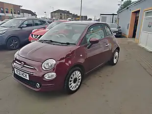 Used 2021 Fiat 500 Lounge Red - Interior and Exterior details 9