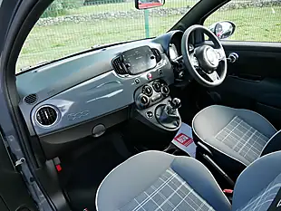 Used 2021 Fiat 500 Lounge Tech House Grey - Interior and Exterior details 10
