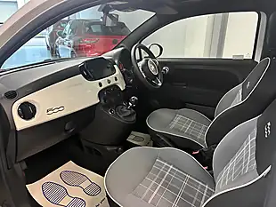 Used 2021 Fiat 500 Lounge White - Interior and Exterior details 11