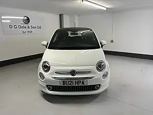 Used 2021 Fiat 500 Lounge White - Interior and Exterior details 2