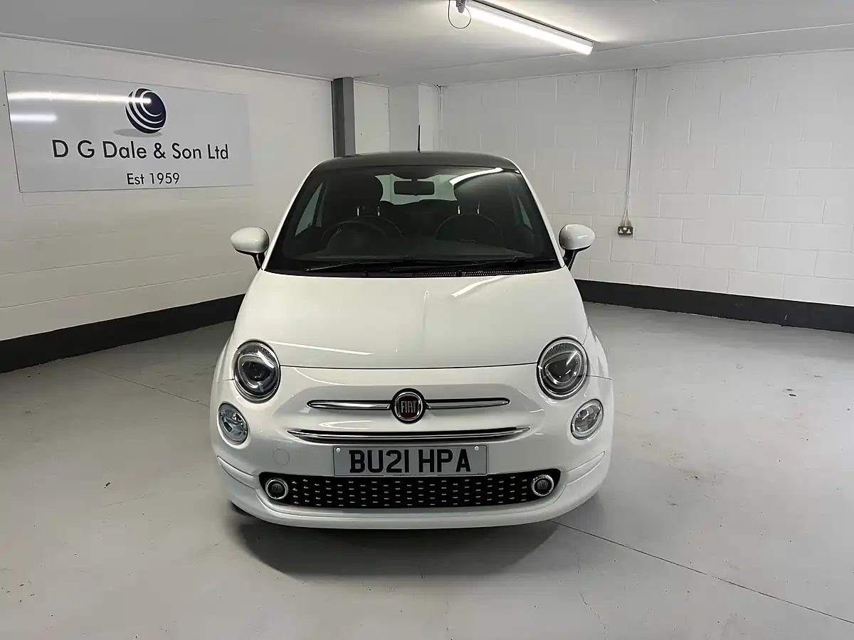 Used 2021 Fiat 500 Lounge White - Interior and Exterior details 2