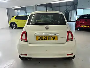 Used 2021 Fiat 500 Lounge White - Interior and Exterior details 5
