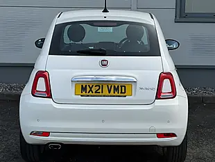 Used 2021 Fiat 500 Lounge White - Interior and Exterior details 10